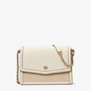 Tory Burch Robinson canvas floral interior convertible shoulder bag